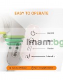 5D масажор за врат и тяло, безжичен и с функция за затопляне